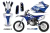 Yamaha YZ85 Dirt Bike Graphic Kit - 2015-2018 Carbon X Blue