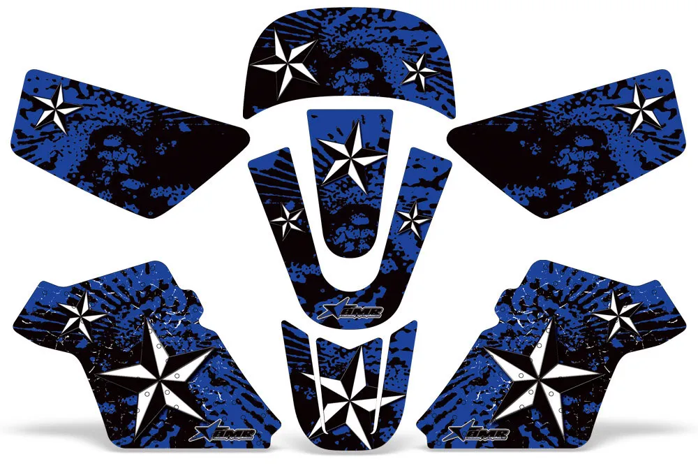 Yamaha PW50 Dirt Bike Custom Graphic Kit - 1990-2022