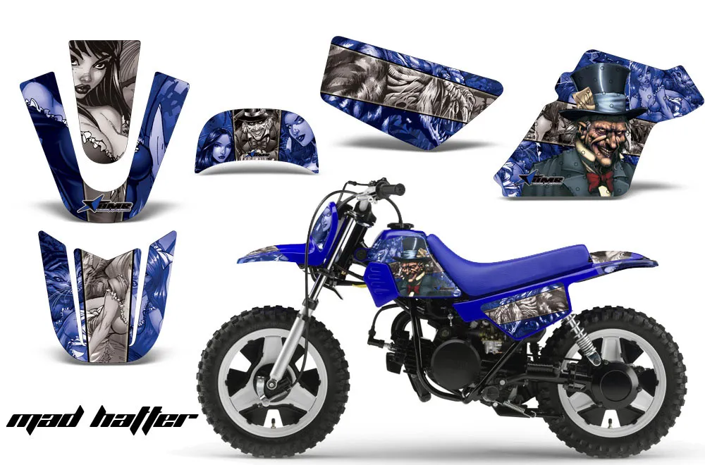 Yamaha PW50 Dirt Bike Custom Graphic Kit - 1990-2022