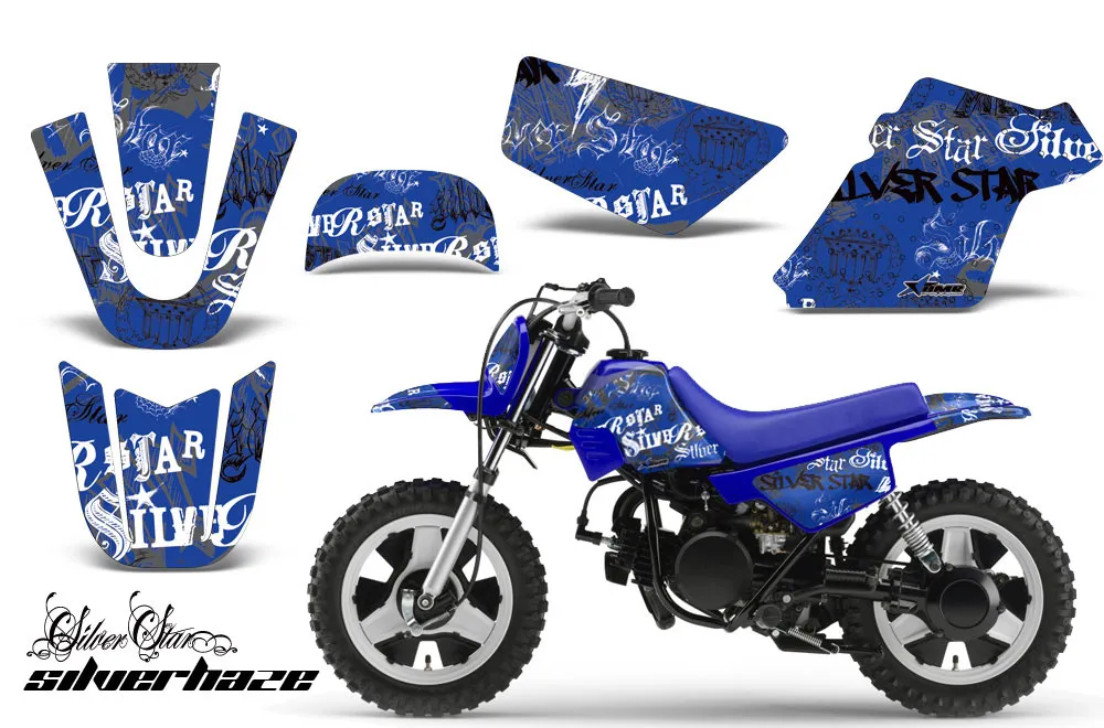 Yamaha PW50 Dirt Bike Custom Graphic Kit - 1990-2022