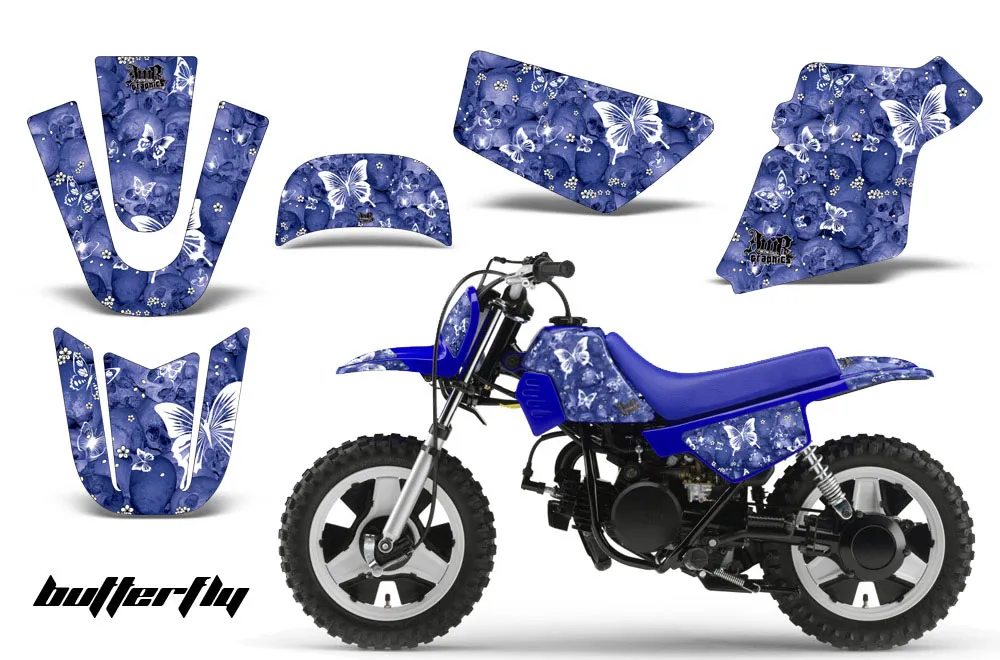 Yamaha PW80 Dirt Bike Custom Graphic Kit - 1996-2006