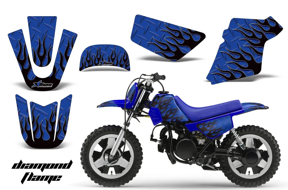 Yamaha PW80 Dirt Bike Custom Graphic Kit - 1996-2006