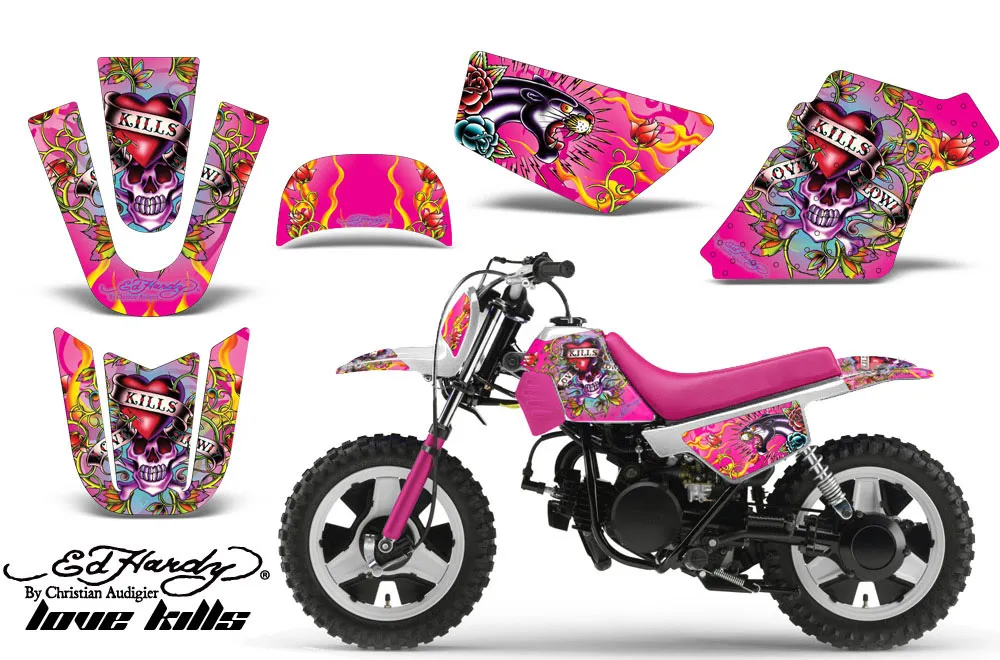 Yamaha PW80 Dirt Bike Custom Graphic Kit - 1996-2006