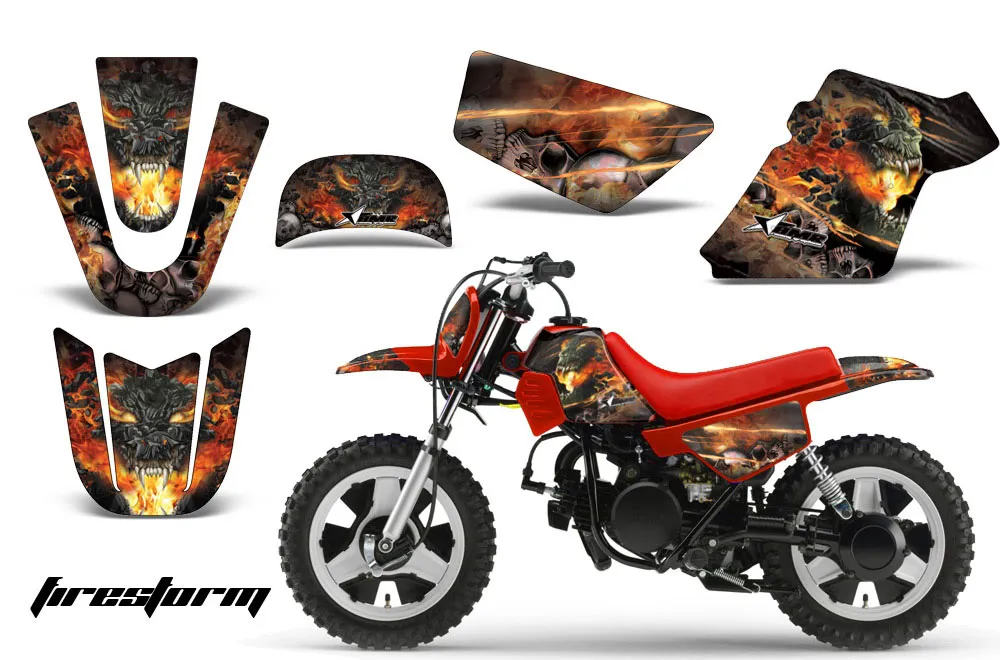 Yamaha PW80 Dirt Bike Custom Graphic Kit - 1996-2006