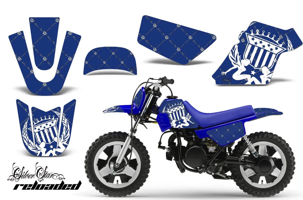 Yamaha PW80 Dirt Bike Custom Graphic Kit - 1996-2006