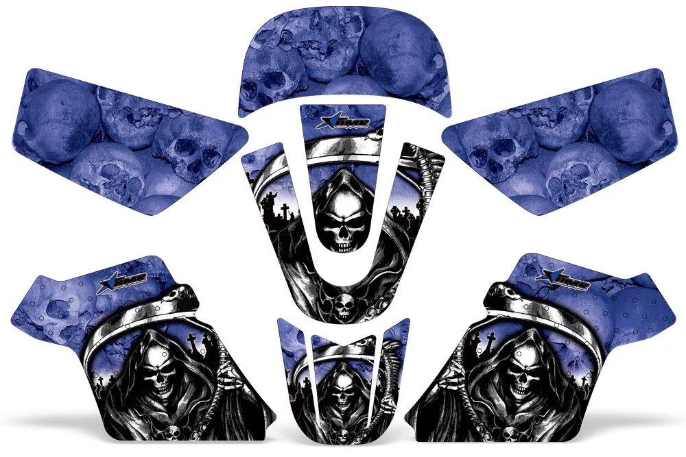 Yamaha PW80 Dirt Bike Custom Graphic Kit - 1996-2006
