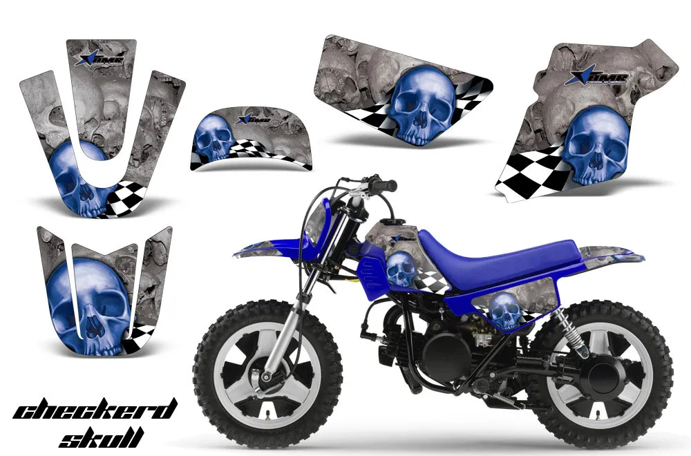 Yamaha PW80 Dirt Bike Custom Graphic Kit - 1996-2006