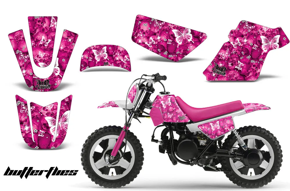 Yamaha PW80 Dirt Bike Custom Graphic Kit - 1996-2006