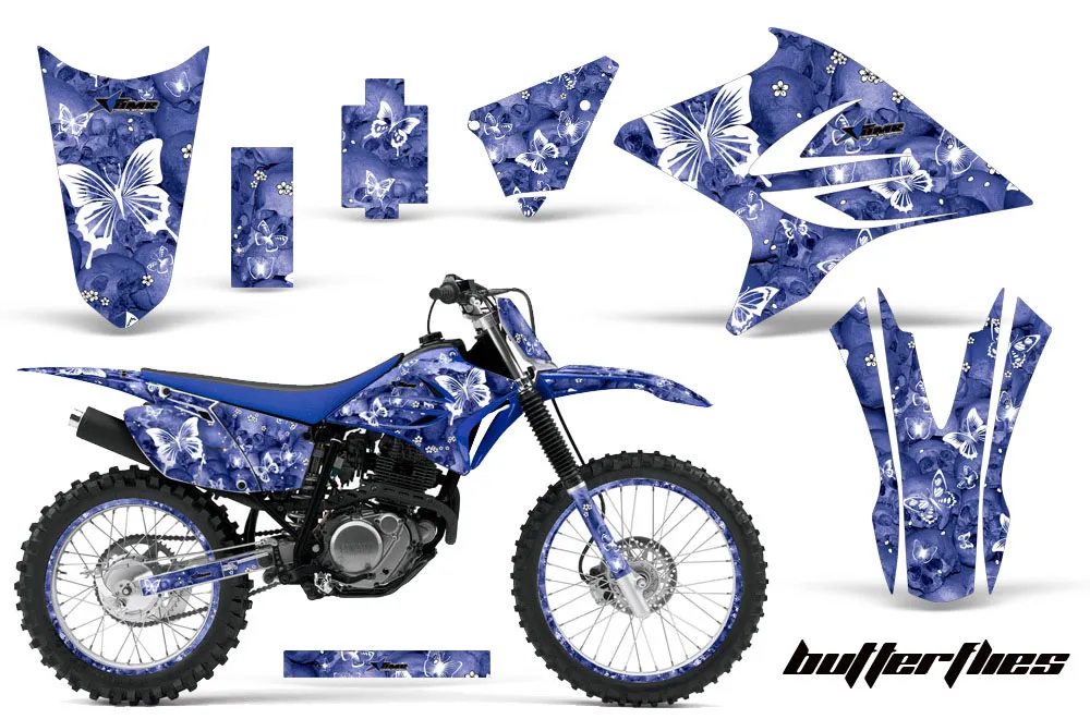 Yamaha TTR230 Dirt Bike Graphic Kit - 2005-2023 Butterfly Blue