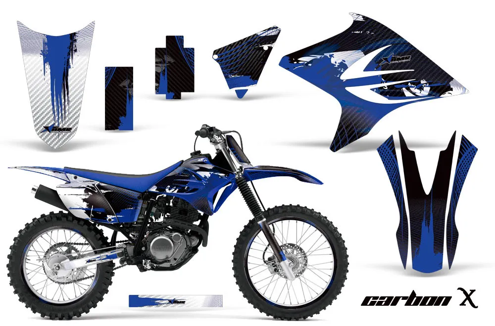 Yamaha TTR230 Dirt Bike Graphic Kit - 2005-2023 Carbon X Blue
