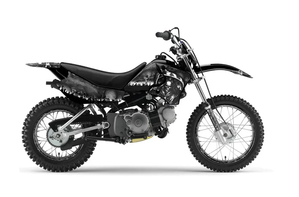 Yamaha TTR50 Dirt Bike Graphic Kit - 2006-2018 Reaper Black
