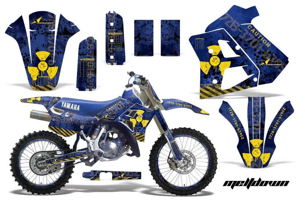 Yamaha WR 250Z Dirt Bike Custom Graphic Kit - 1991-1993