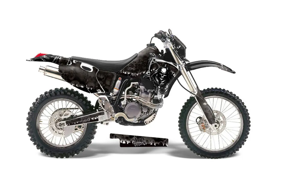 Yamaha WR250 Dirt Bike Graphic Kit - 1998-2002 Reaper Black