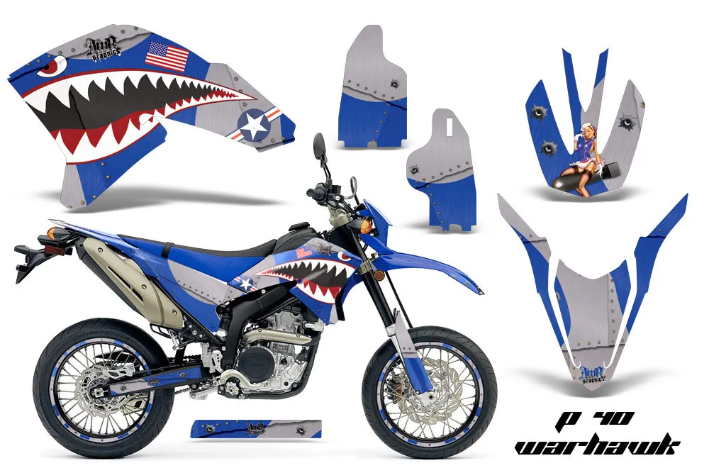Yamaha WR250 R/X Dirt Bike Custom Graphic Kit - 2007-2020