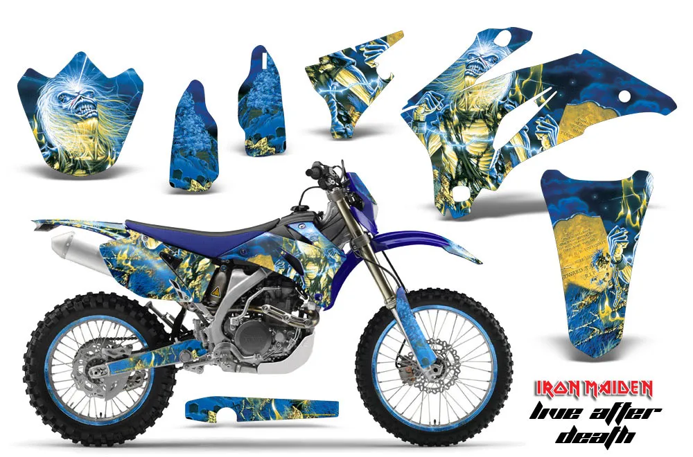 Yamaha WR250F Dirt Bike Custom Graphic Kit - 2007-2014