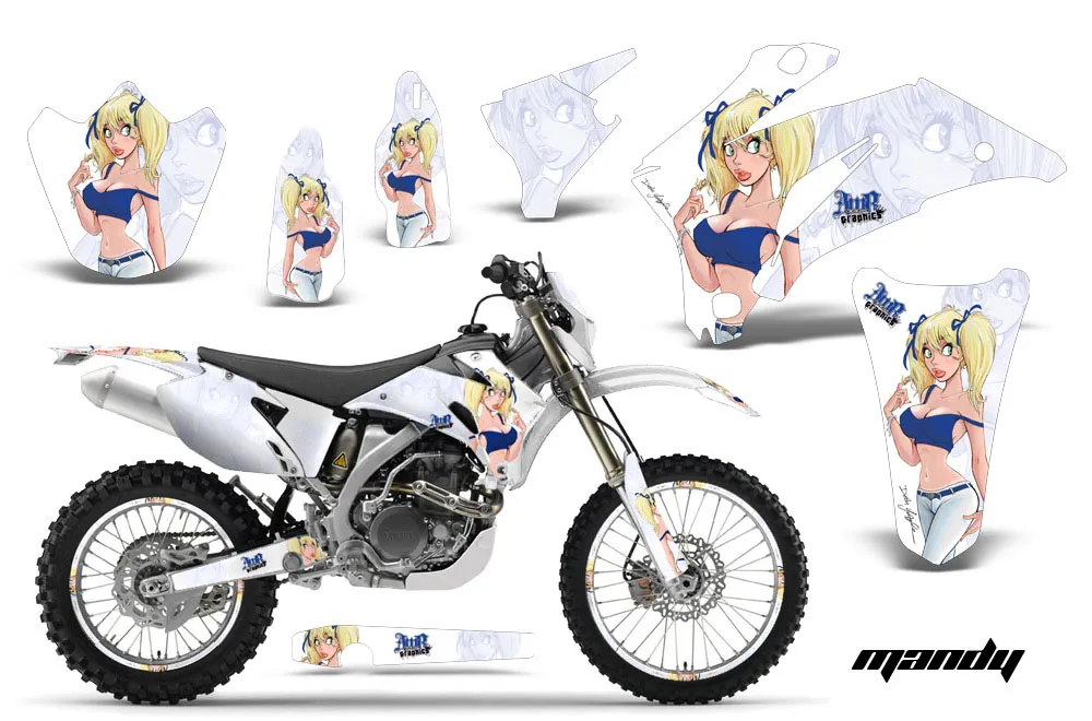 Yamaha WR250F Dirt Bike Custom Graphic Kit - 2007-2014