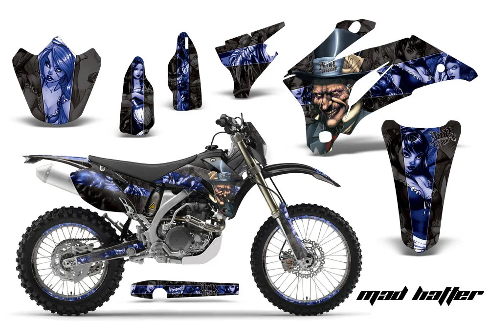 Yamaha WR250F Dirt Bike Custom Graphic Kit - 2007-2014
