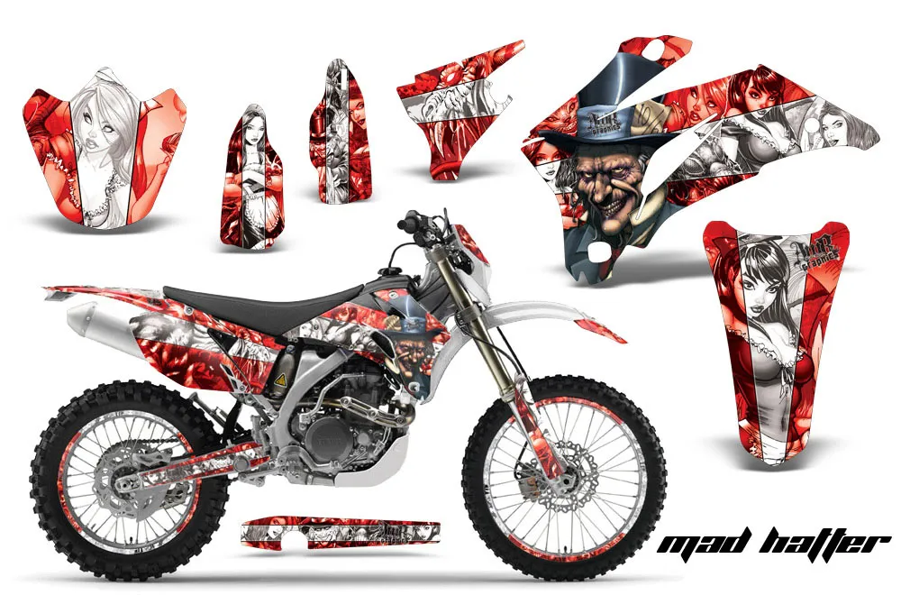 Yamaha WR250F Dirt Bike Custom Graphic Kit - 2007-2014