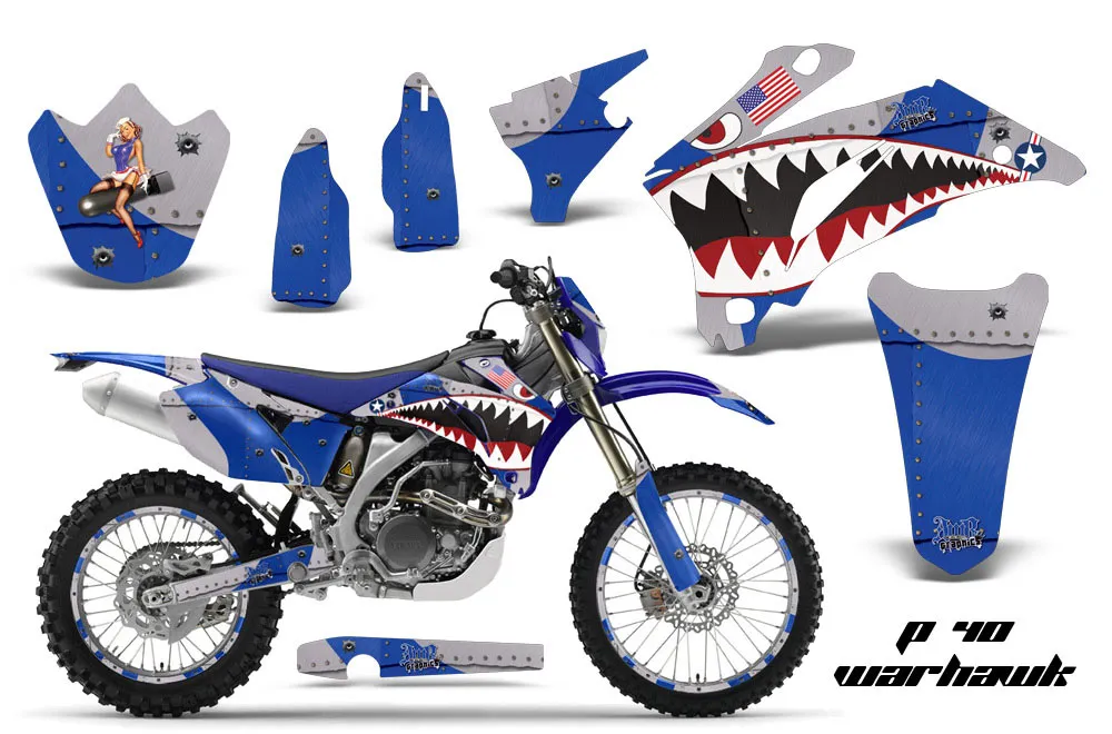 Yamaha WR250F Dirt Bike Custom Graphic Kit - 2007-2014