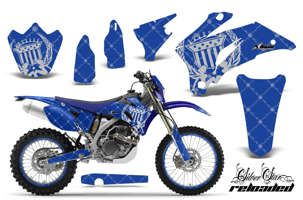Yamaha WR250F Dirt Bike Custom Graphic Kit - 2007-2014