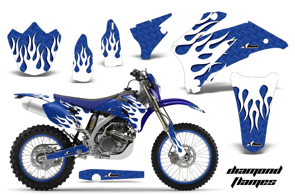 Yamaha WR250F Dirt Bike Custom Graphic Kit - 2007-2014