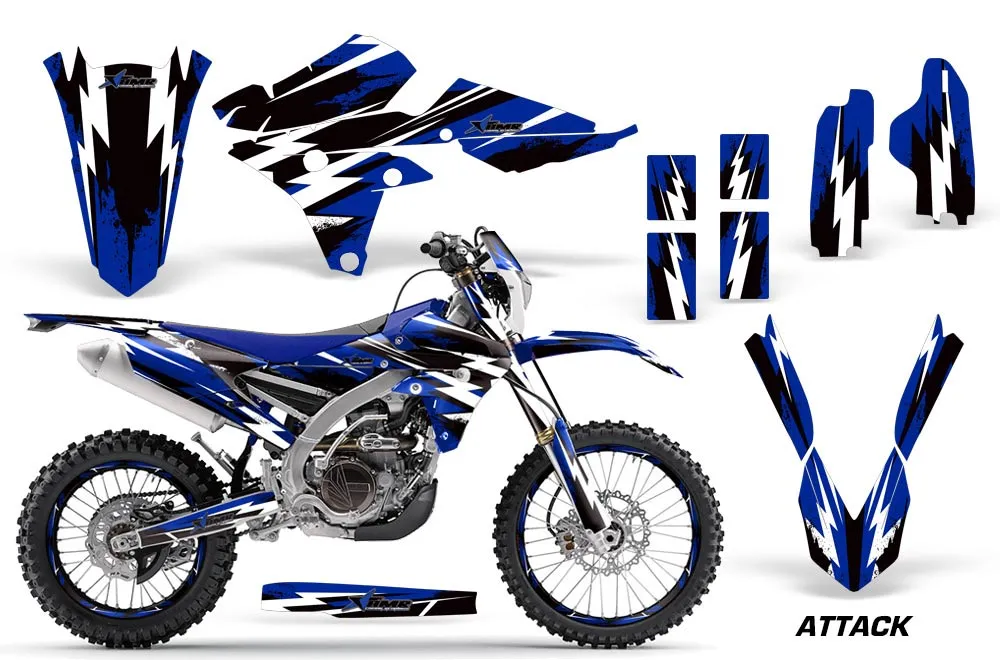 Yamaha WR250F / WR450F Dirt Bike Custom Graphic Kit - 2015-2018