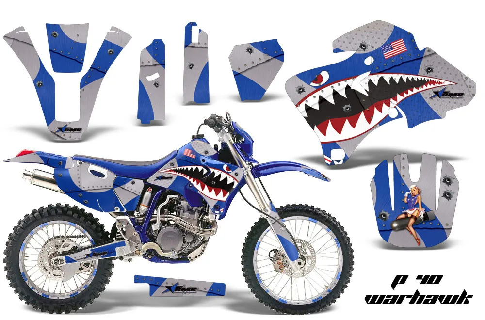 Yamaha WR400 Dirt Bike Custom Graphic Kit - 1998-2002