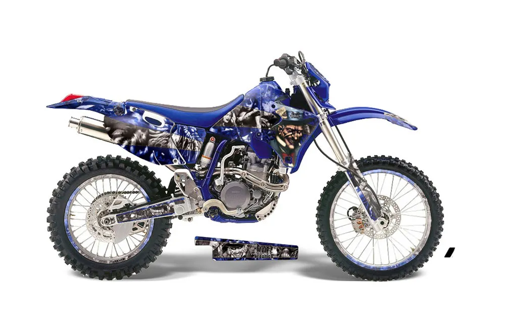 Yamaha WR426F Dirt Bike Graphic Kit - 1998-1999 Mad Hatter Blue