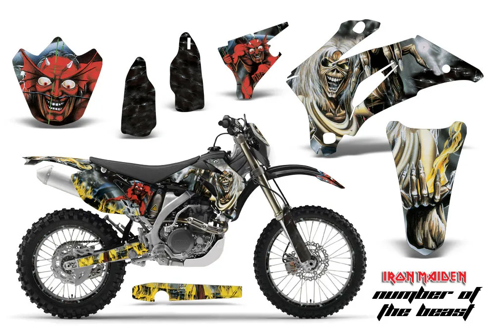 Yamaha WR450F Dirt Bike Custom Graphic Kit - 2007-2011