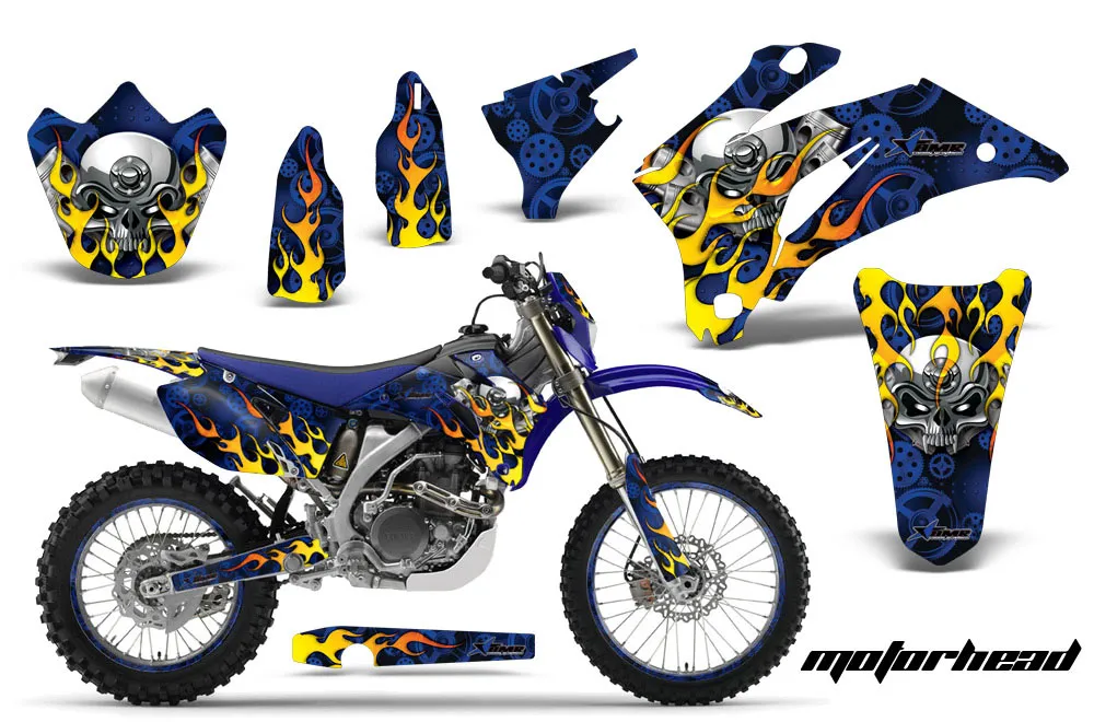 Yamaha WR450F Dirt Bike Custom Graphic Kit - 2007-2011