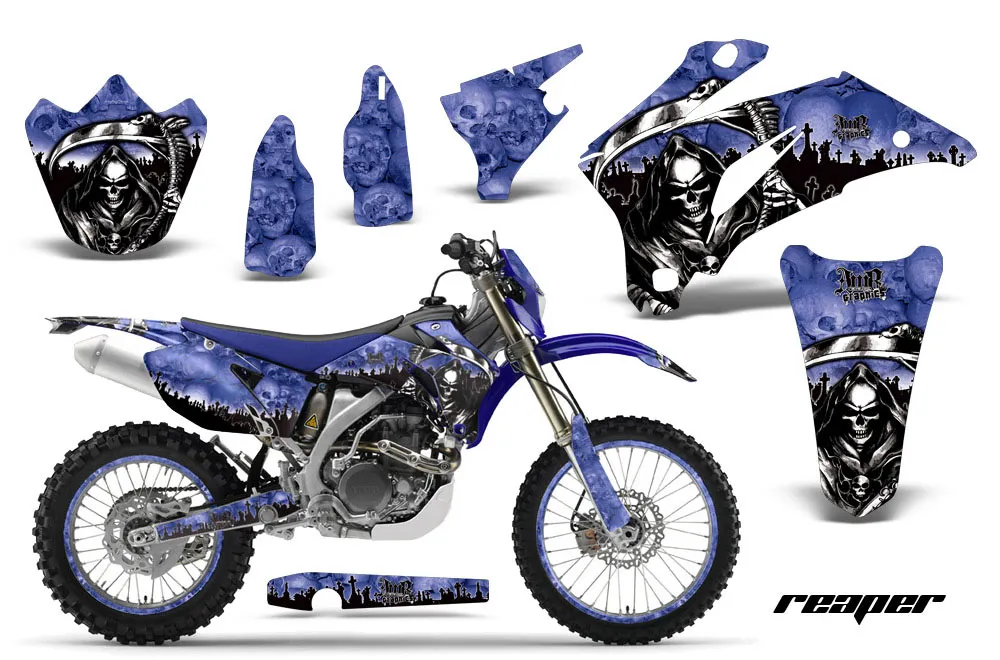 Yamaha WR450F Dirt Bike Custom Graphic Kit - 2007-2011