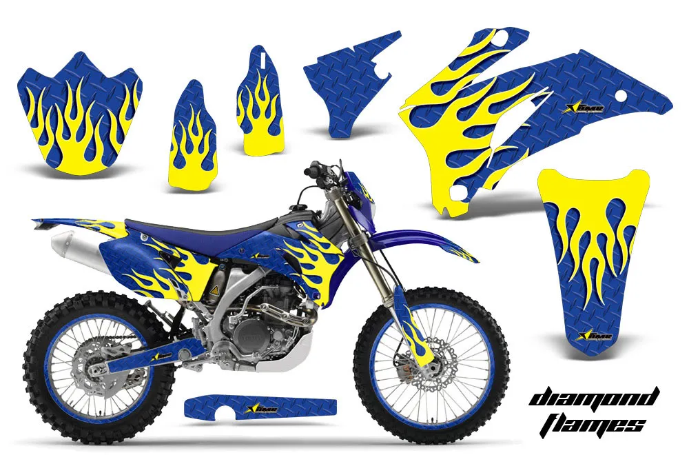 Yamaha WR450F Dirt Bike Custom Graphic Kit - 2007-2011