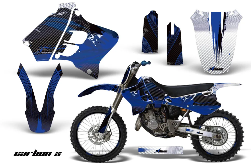 Yamaha YZ125 2 Stroke Dirt Bike Custom Graphic Kit - 1991-1992