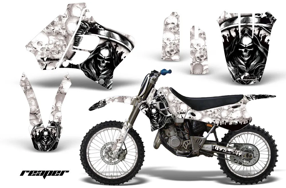Yamaha YZ125 2 Stroke Dirt Bike Custom Graphic Kit - 1991-1992