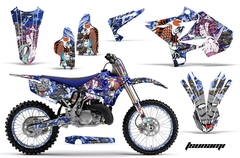 Yamaha YZ125 Dirt Bike Custom Graphic Kit - 2002-2014