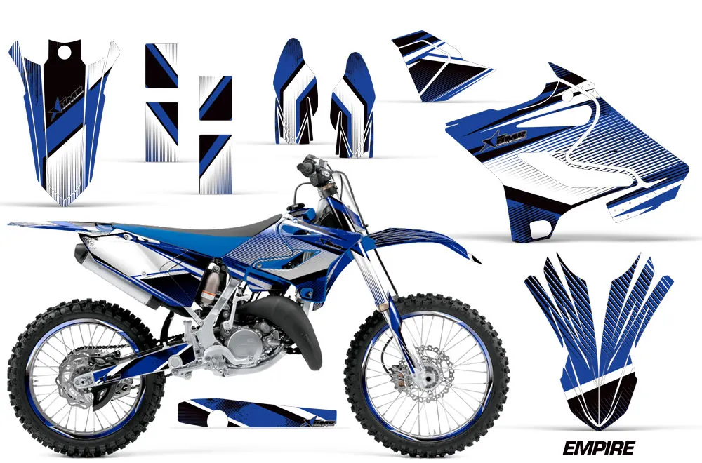 Yamaha YZ125 Dirt Bike Graphic Kit - 2015-2021 Empire Blue