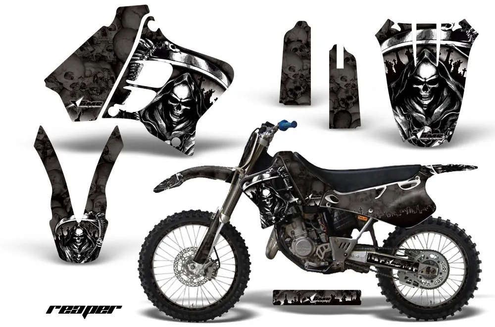 Yamaha YZ250 2 Stroke Dirt Bike Custom Graphic Kit - 1993-1995