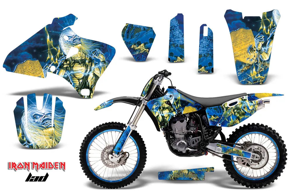 Yamaha YZ250 4 Stroke Dirt Bike Custom Graphic Kit - 1989-2002