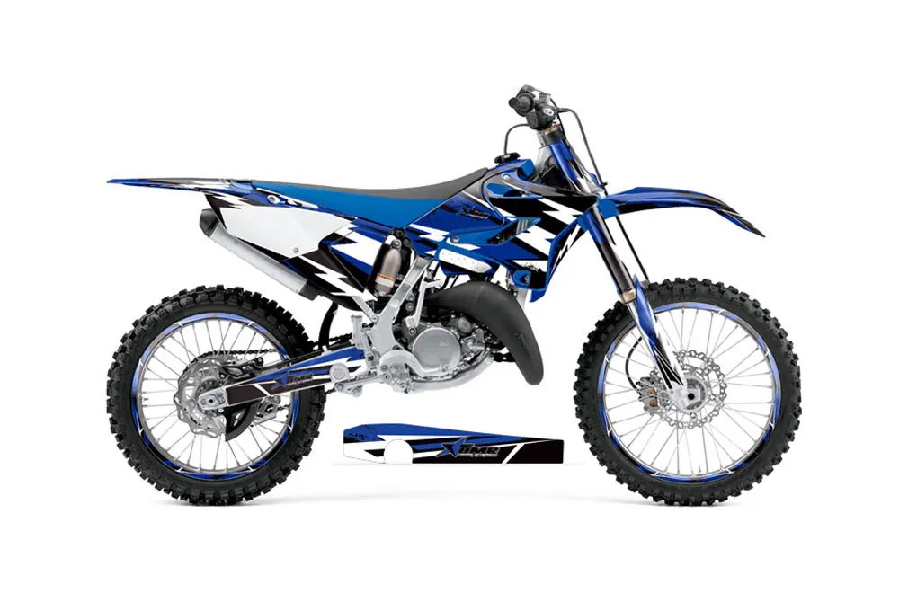 Yamaha YZ250 Dirt Bike Graphic Kit - 2015-2021 Attack Blue