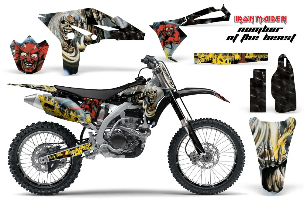 Yamaha YZ250 F 4 Stroke Dirt Bike Custom Graphic Kit - 2010-2013