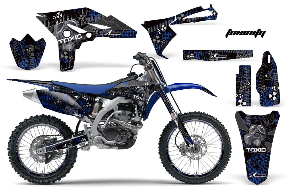 Yamaha YZ250 F 4 Stroke Dirt Bike Custom Graphic Kit - 2010-2013