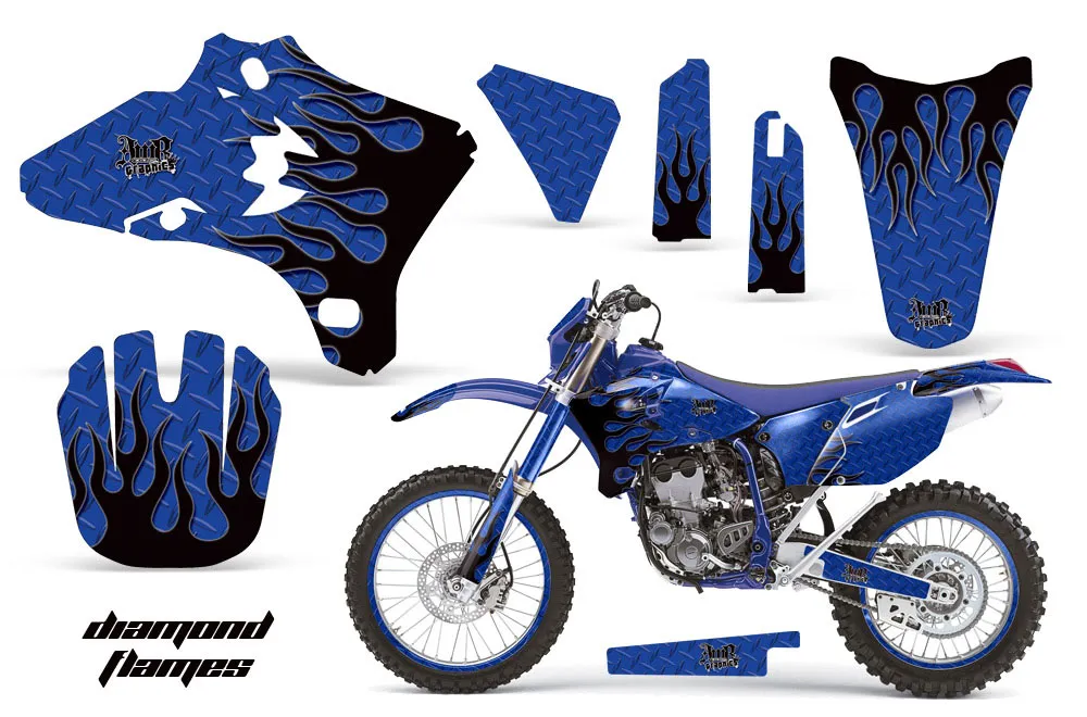 Yamaha YZ250 F Dirt Bike Custom Graphic Kit - 2014-2018