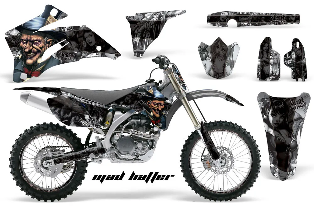 Yamaha YZ250F / YZ450F Dirt Bike Custom Graphic Kit - 2006-2009
