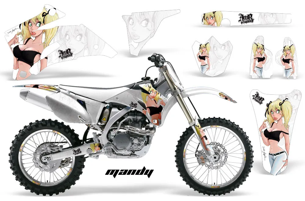 Yamaha YZ250F / YZ450F Dirt Bike Custom Graphic Kit - 2006-2009