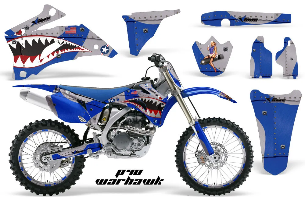 Yamaha YZ250F / YZ450F Dirt Bike Custom Graphic Kit - 2006-2009