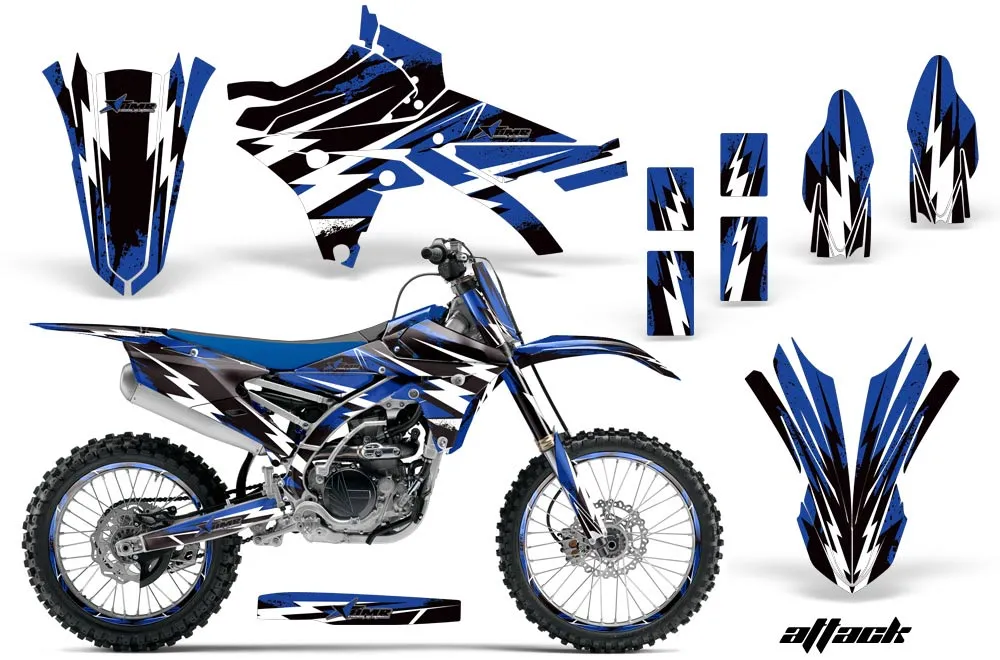 Yamaha YZ450 F Dirt Bike Custom Graphic Kit - 2014-2017