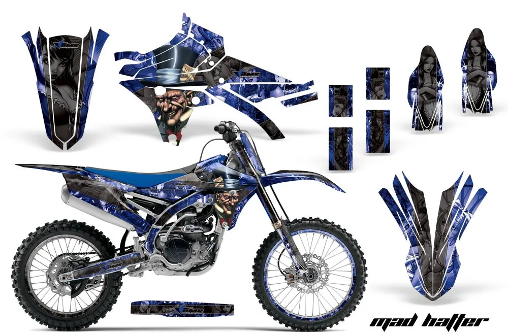 Yamaha YZ450 F Dirt Bike Custom Graphic Kit - 2014-2017