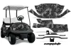 Club Car Precedent I2 Golf Cart Graphic Kit - 2004-2017 Camoplate Black