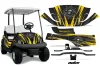 Club Car Precedent I2 Golf Cart Graphic Kit - 2004-2017 Nuke Yellow