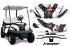Club Car Precedent I2 Golf Cart Graphic Kit - 2004-2017 T Bomber White